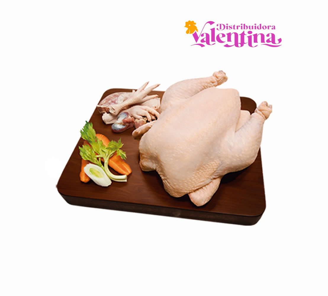 13.- Pollo Carne Entero con menudencia